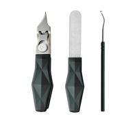 Cortauñas,Con Ángulo de de Águila - Kit Recortador de Águila Biselado para Cuidado de Cutículas y Uñas Encarnadas Gruesas Manicura Unisex para Toda la Familia