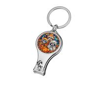 Cortaúñas con diseño de mapaches para Halloween, cortaúñas, cortaúñas, cortaúñas profesional, cortador de cutículas para mujeres y hombres