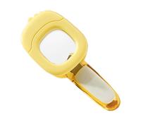 Cortaúñas con Lupa - Cortauñas de Vidrio de 8x3,5 Cm con Lupa | Herramientas de peinado de uñas para recortar uñas | Cortaúñas de bolsillo de viaje