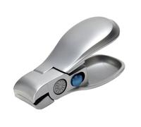 Cortaúñas - Cortador ancho y ancho de acero inoxidable, herramienta para cortar uñas gruesas, uñas resistentes, dispositivo para el cuidado de las uñas de los pies de plata, cuidado de las uñas