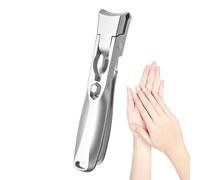 Cortauñas | Cortador de Uñas Portátil para Uñas Gruesas - Herramienta de Acero Inoxidable con Ancha para de los Pies, Uso en Viaje, Hogar u Oficina, para Entusiastas del Orden y Estilistas