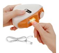 Cortaúñas - Cortaúñas automático, almacenamiento de restos de uñas | Dispositivo seguro para el cuidado de las uñas, máquina cortadora de iluminada, cortador de con luz LED para bebé