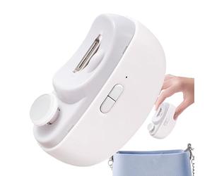 Cortauñas - Cortauñas Automático Con Luz LED, Cortauñass Eléctrico Recargable Por USB Y 2 En 1 | Cortauñsas Silencioso Y Seguro Para Manos Pies