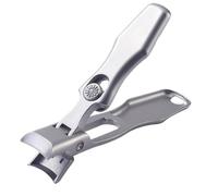 Cortaúñas de acero inoxidable, cortaúñas para uñas gruesas para hombre - Cortaúñas de pies con mandíbulas anchas | Cortaúñas para personas mayores, cortaúñas para hombre, ergonómicos, se pueden