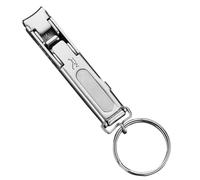 Cortaúñas de acero inoxidable - Cortaúñas plegable, cortaúñas individual de acero inoxidable, cortaúñas para manicura, tijeras para uñas, cortaúñas plegable, cortaúñas para