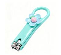 Cortaúñas de alta calidad, bonito kit de cuidado de uñas resistente, cortaúñas para niñas, regalo para niños, piña azul