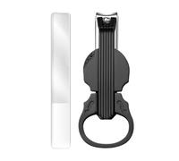 Cortaúñas de dientes | Cortador de uñas para mujer, forma de violín, diseño de mango ergonómico para un uso cómodo, incluso para uso a largo plazo, tijeras portátiles y abrebotellas, para viajes