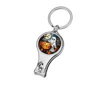 Cortaúñas de fantasmas y calabazas para Halloween, cortaúñas, cortaúñas profesional, cortador de cutículas para mujeres y hombres