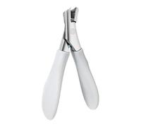 Cortaúñas de los pies para personas mayores, cortador de uñas resistente, cortaúñas de acero inoxidable con mandíbula ancha, cortador resistente para grueso