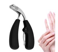 Cortaúñas de pies para uñas gruesas - Cortaúñas ergonómico y grueso para personas mayores, cortaúñas fácil de manejar | Cortauñas para cargas pesadas, tijeras para uñas de precisión, cortaúñas