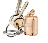 Cortaúñas de viaje, cortaúñas | Llavero pequeño cortaúñas de acero inoxidable | Accesorio de moda para mujer, recortador de manicura para pulir uñas para viajes