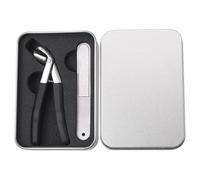 Cortaúñas diagonal, cortaúñas para uñas gruesas, cortaúñas diagonal para personas mayores, afilador de uñas con diseño de cabeza en ángulo para dormitorios, viajes de negocios, hogar y re
