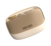 Cortauñas eléctrico 2 en 1 con almacenamiento de pulido y luz LED, cortador de uñas seguro para el cuidado de las uñas