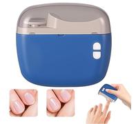 Cortauñas eléctrico 2 en 1: cortaúñas automático recargable, silencioso y seguro for bebés, niños y adultos, herramienta portátil for el cuidado de las uñas(Blue)
