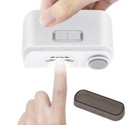 Cortaúñas eléctrico, 2 en 1 lima de uñas para bebé, cortaúñas eléctrico automático y pulidor, cortador de uñas eléctrico con luz LED para bebés, niños, adultos y personas mayores