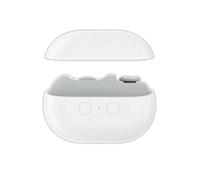 Cortaúñas eléctrico 3 en 1 automático, con luz LED de pulido, dos ajustes de velocidad y función de almacenamiento de corte de uñas (blanco)