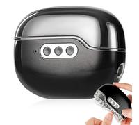 Cortaúñas eléctrico 3 en 1, cortaúñas con luz UV, lima de uñas eléctrica con 3 velocidades, cortaúñas automático para niños, ancianos y adultos, color negro