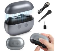 Cortauñas Eléctrico, 3 en 1 Nuevo Cortaúñas Automático y Pulidor, con Luz LED y Recargable por USB, Cortador de Uñas Automático Profesional con 2 Velocidades para Niños/Adultos/Ancianos