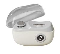 Cortaúñas eléctrico - 8,5 x 11 x 4 cm, cortaúñas automático 2 en 1, cortador de uñas recargable con luz LED, herramienta de aseo silenciosa para niños, adultos, personas mayores, coleccionista