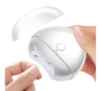 Cortaúñas Eléctrico - Acero Inoxidable 6,7x6,7x2,8 cm | Cortaúñas Eléctrico para Adultos con Recargable, Mayores, Mujeres, Hombres | Hogar, Viaje, Salón