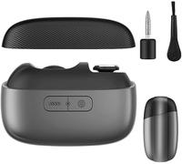 Cortaúñas Eléctrico, Actualización 2026 Cortaúñas Eléctrico Automático 3 en 1, 2 Velocidades Ajustable Con Iluminación LED, Ideal para bebés, adultos y ancianos (Black)