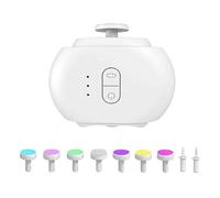 Cortauñas Electrico Adultos Nail Cutter Alicate Cortauñas Corta Uñas Adulto Profesional Electrico Uñas Gruesas Lima De Uñas Automática Silenciosa (73x73x29mm,white)
