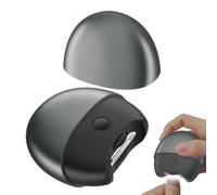 Cortaúñas eléctrico, auténtico cortador de uñas portátil, herramienta de aseo silenciosa de 2.5 x 1.25 pulgadas, función de luz integrada, manicura fácil de para personas mayores, adultos y