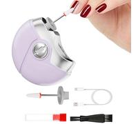 Cortauñas Eléctrico Automático | 2 Velocidades Recargable Seguro,Multifuncional Pulidor y Cortador de Uñas - Para Niños Adultos Mayores Bebés Mujeres Cuidadores Y Hombres