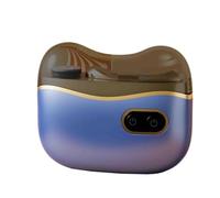 Cortaúñas eléctrico automático 3 en 1, modelo 2025, recortadora y pulidora con luz LED, 2 velocidades para dedos de manos y pies (G, talla única)