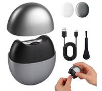 Cortaúñas eléctrico automático con luz, recargable por USB, 2 velocidades, cubierta magnética, recortador de uñas eléctrico de seguridad para niños, adultos, personas mayores, cuidadores (gris)