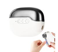 Cortaúñas eléctrico automático | Dispositivo recargable de ruido reducido para pulido de uñas - Cortaúñas automático con luz LED y portaaccesorios - Para familia, mujeres, hombres y niños Raga