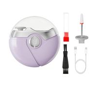 Cortauñas Eléctrico Automático, Recargable Inalámbrico con USB para Uñas, Multifuncional Pulidor y Cortador de Uñas, Cuidadores Hombres Mayores Mujeres