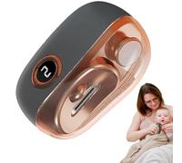 Cortaúñas eléctrico automático | Recortador de uñas eléctrico | Recortador de uñas recargable por USB - Recortador de uñas silencioso de 3 velocidades con luz LED e injertos para ancianos, personas