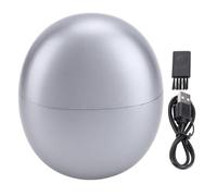 Cortauñas eléctrico con 2 niveles de velocidad y indicador de luz LED, recortador de uñas recargable para personas mayores y adultos, herramienta segura para el cuidado de las uñas (Negra)