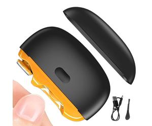 Cortauñas Eléctrico Con Luz LED Pies Personas Mayores Adultos Manos Bebe Perros Portátil Multifunción Cortauñas Automático Para Los Cortauñass Eléctrica Pulidora De Uñas Recargable USB Manic