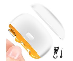Cortauñas Eléctrico Con Luz LED Pies Personas Mayores Adultos Manos Bebe | Perros Portátil Multifunción Cortauñas Automático Para Los Cortauñass Eléctrica Pulidora De Uñas Recargable USB Manic