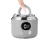 Cortauñas Eléctrico,Cortador de Uñas de Bajo Ruido con Lupa y Depósito para Recortes - Cortauñas Multifuncional | para Uñas de Manos y Pies de Adultos Mayores,