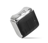 Cortaúñas eléctrico, cortador de uñas, pulidor de uñas con luz USB, recargable, 3 velocidades, lima de uñas para niños y adultos (negro)