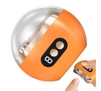 Cortaúñas eléctrico, cortador de uñas recargable por USB, 2.95 x 3.35 pulgadas, ajustes de 3 velocidades con luz LED, recortadora compacta ideal para el hogar, salón, ancianos, personas mayores, uso