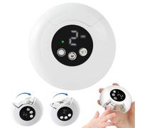 Cortaúñas eléctrico, cortaúñas automático 2 en 1 con luz LED, herramienta de cuidado de uñas de 3 modos para niños, adultos y ancianos, operación silenciosa, con un solo toque, lima de uñas portátil