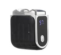 Cortaúñas eléctrico, cortaúñas con luz, inalámbrico, 3 velocidades, recargable, cortaúñas automático, para adultos, ancianos y niños