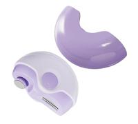 Cortaúñas eléctrico, cortaúñas eléctrico - Cortaúñas abrillantador 2 en 1 con funda para los residuos de las uñas - Pulidor de uñas, cortaúñas automático para recortar y gobiernar