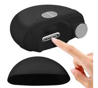 Cortauñas eléctrico,Cortauñas eléctrico, Cortaúñas eléctrico automático 2 en 1 con pulidor, Tijeras para uñas de 3 niveles de velocidad con luz y almacenamiento de clips para uñas, cuidado de uñas par