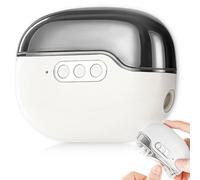 Cortaúñas eléctrico, cortaúñas eléctrico para personas mayores, cortaúñas eléctrico, cortaúñas eléctrico para bebés, niños, adultos, ancianos, cuidado de los dedos de los pies y las uñas (blanco)
