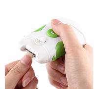 Cortaúñas Eléctrico, Corte y Limado de Uñas 2 en 1 con Luz Incorporada para Uso Doméstico y de Salón