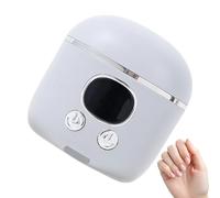 Cortaúñas eléctrico de polipropileno, 7 x 6,5 x 6 cm, de seguridad con luz LED con recortador de uñas para personas, para mujeres, hombres, niños, ancianos, cuidado de los pies, uñas encarnadas