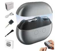 Cortaúñas Eléctrico Easy Clip, Pulidor de Uñas Automático 2 en 1 con Luz Led, Recargable por Usb, Portátil, con Compartimento para Guardar Las Uñas, Ideal para Adultos(Negro)