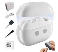 Cortaúñas Eléctrico Easy Clip, Pulidor de Uñas Automático 2 en 1 con Luz Led, Recargable por Usb, Portátil, con Compartimento para Guardar Las Uñas, Ideal para Adultos(Blanco)