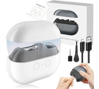 Cortaúñas eléctrico inteligente 3 en 1, cortaúñas grueso multifuncional, cortaúñas indoloro y pulido ligero, para movilidad limitada, carga USB, 2 velocidades (Blanc)