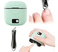 Cortaúñas Eléctrico, juego de cortaúñas mejorado 2026 que incluye cortaúñas automático 2 en 1, cortaúñas inclinado para uñas gruesas, ideal para todas tus necesidades de cuidado de uñas